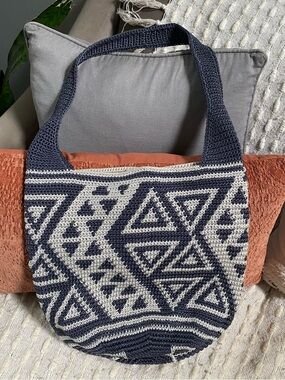 {The Sak} Hand Crocheted Purse
